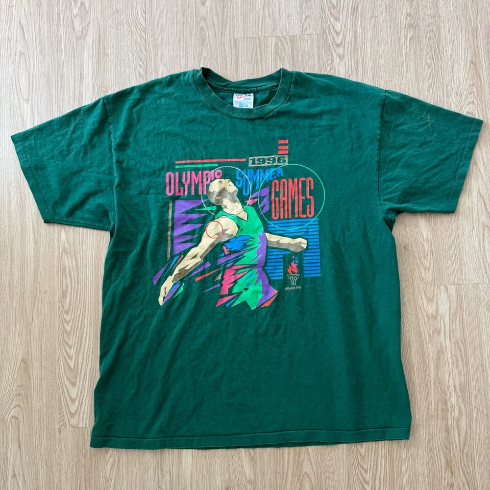 Hanes vintage single stitch 1996 Olympics T-Shirt